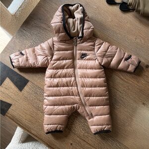 Nike Kids Brown Puffer One Piece